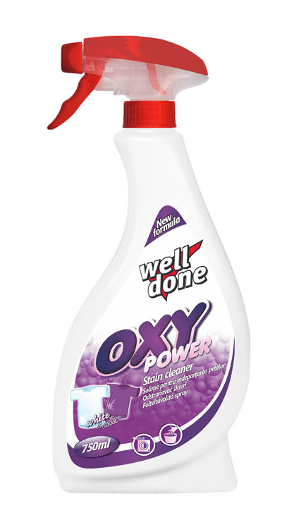WELL DONE  Oxy čistič na skvrny    500 ml